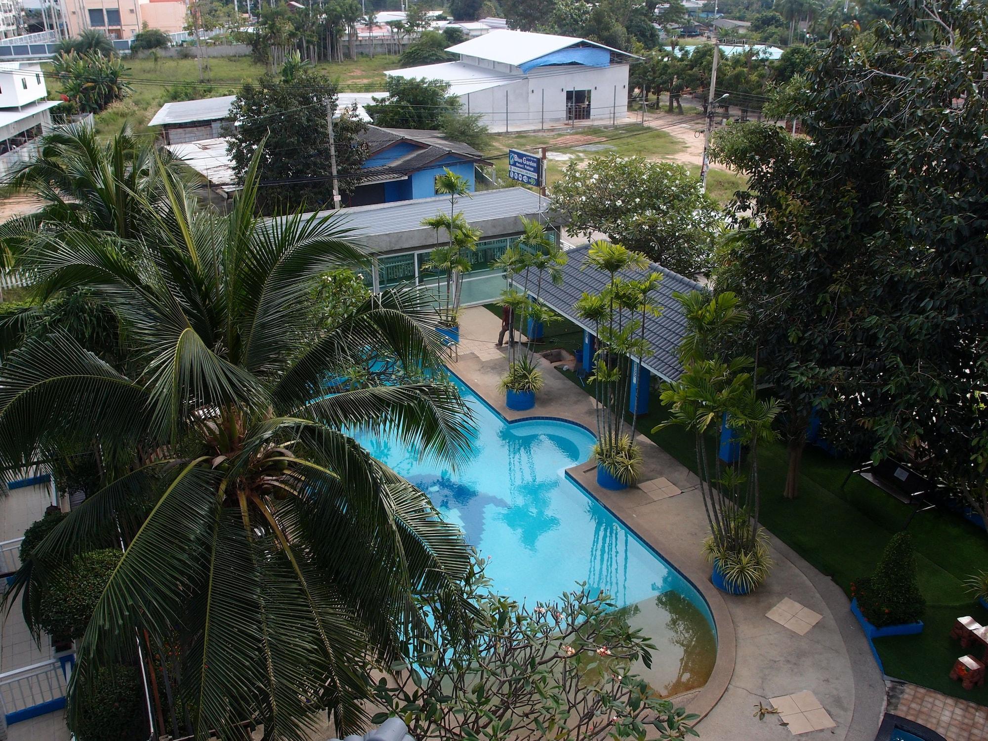 Blue Garden Resort Pattaya Pantai Jomtien Luaran gambar