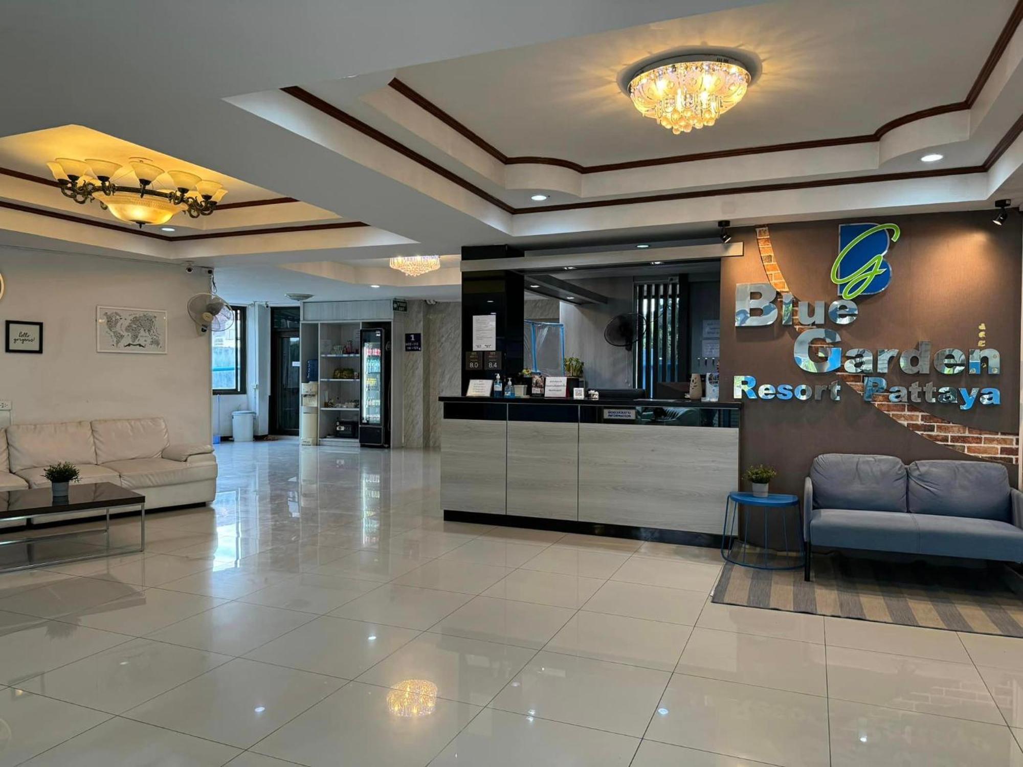 Blue Garden Resort Pattaya Pantai Jomtien Luaran gambar